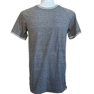 American Eagle Mens Gray Sort Sleeve Shirt M Medium